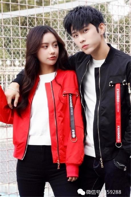 网红款情侣春装图片,网红情侣春装潮流解析