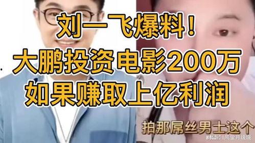 大鹏爆料视频,娱乐圈幕后真相大曝光